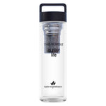 Thermoflasche, Thermobottle, Isolierflasche, Teesieb, Trinkflasche, This Moment Bottle Black, Glastrinkflasche, Doppelwandig