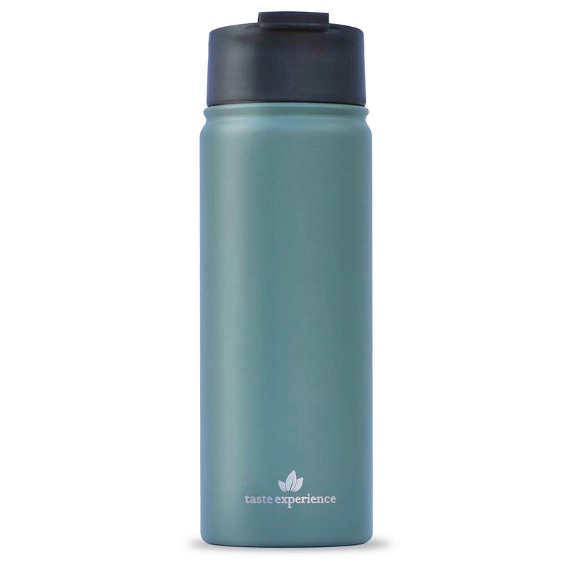 Thermoflasche, Thermobottle, Isolierflasche, Teesieb, Trinkflasche, Green Thermobottle 2GO